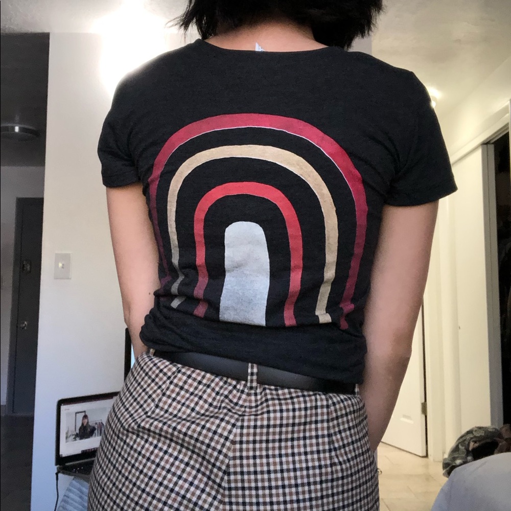 🎄Bella+Canvas Trendy Custom  Rainbow Tee